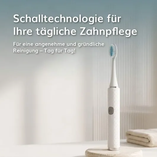 Elektrische Zahnbürste inkl. 3 Ersatzbürstenköpfen