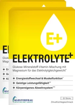 Elektrolyte+ Granulat 2 x 20 Sticks