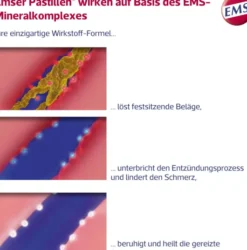 Emser Pastillen Halstabletten mit Ingwer zuckerfrei 30 Stück