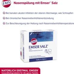 Emser Salz Pulver 1,475 G Für 125 ml 20 Beutel