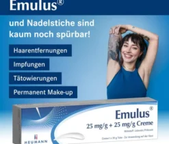 Emulus 25 mg je g+25 mg je g Creme 2 x 30 g Creme