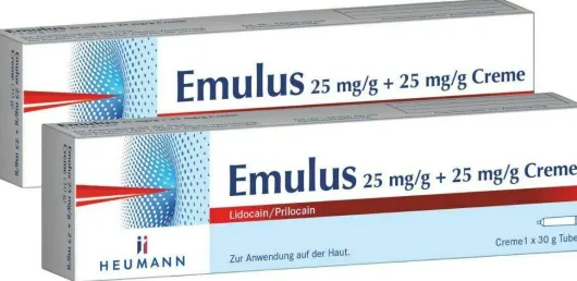 Emulus 25 mg je g+25 mg je g Creme 2 x 30 g Creme