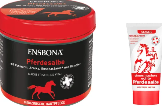 Ensbona Pferdesalbe classic 200 ml Salbe + Gratis Eimermachers echte Pferdesalbe 30 ml