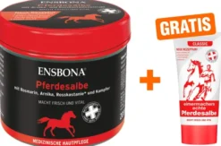 Ensbona Pferdesalbe classic 200 ml Salbe + Gratis Eimermachers echte Pferdesalbe 30 ml