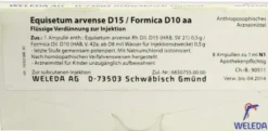 Equisetum Arvense D 15 - Formica D 10 Aa Ampullen