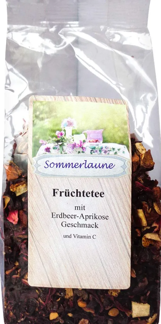 Erdbeer Aprikose Früchtetee Chrütermännli 100g