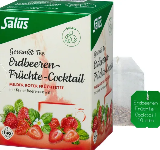 Erdbeer Früchtecocktail Tee Salus 15 X 2 G Tee