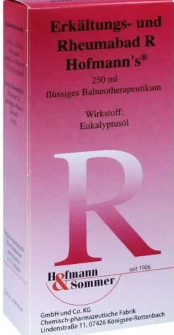 Erkältungs- und Rheumabad R Hofmann s 250 ml Bad
