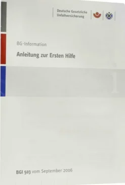 Erste Hilfe Anleitung Broschüre