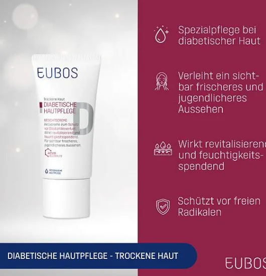 Eubos Diabetes Haut 50 ml Gesichtscreme