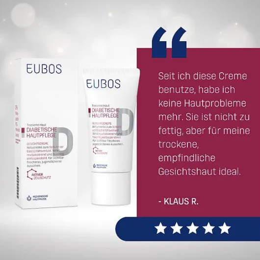 Eubos Diabetes Haut 50 ml Gesichtscreme