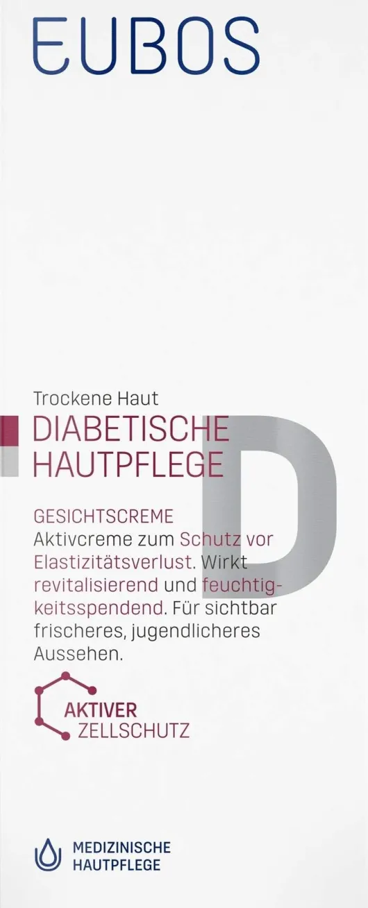 Eubos Diabetes Haut 50 ml Gesichtscreme