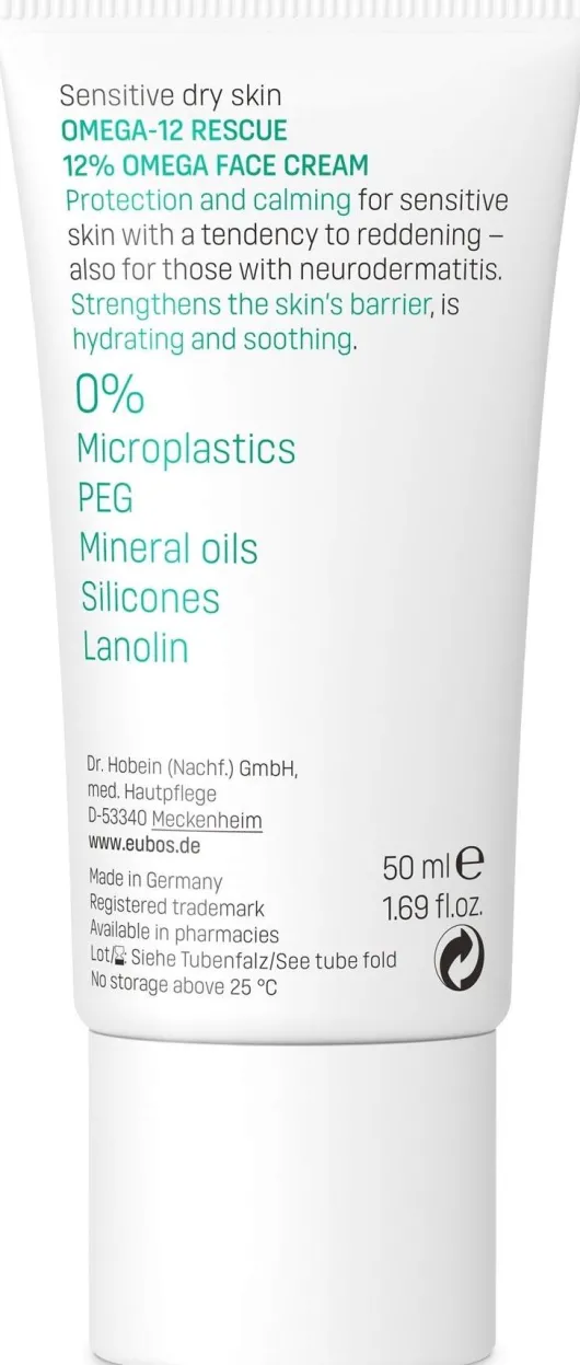 Eubos Empfindliche Haut Omega 3 - 6 - 9 50 ml Gesichtscreme