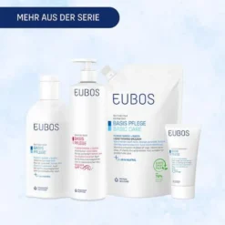 Eubos Fest Blau unparfümiert 125 g Seife