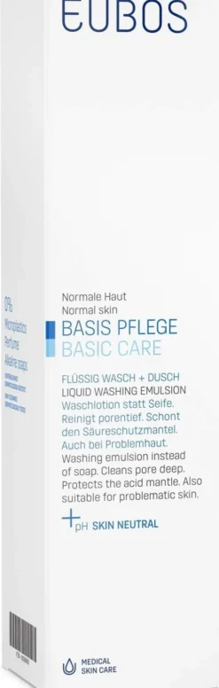 Eubos Flüssig Blau Mit Dosierpumpe Unparfümiert 400 ml