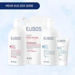 Eubos Flüssig Blau Mit Dosierpumpe Unparfümiert 400 ml