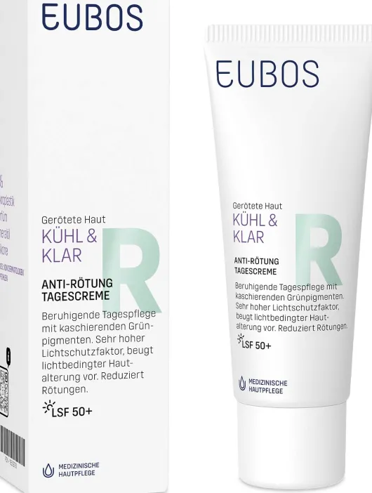 Eubos Kühl & Klar Anti-Rötung Tagescreme Lsf 50+ 40 ml
