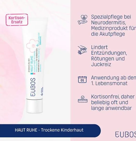 Eubos Kinder Haut Ruhe Ectoakut Forte 7 % Ectoin 30 ml Creme
