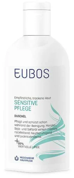 Eubos Sensitive Dusch Öl F 200 ml