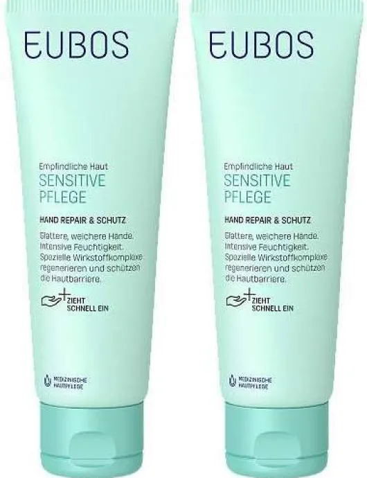 Eubos Sensitive Handcreme 2 x 75 ml Repair und Schutz