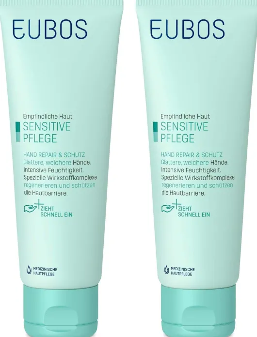 Eubos Sensitive Handcreme 2 x 75 ml Repair und Schutz