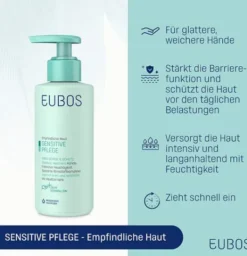 Eubos Sensitive Pflege Hand Repair & Schutz Spender 150 ml Creme