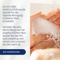 Eubos Trockene Haut Urea 5% 200 ml Waschlotion