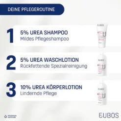 Eubos Trockene Haut Urea 5% 200 ml Waschlotion