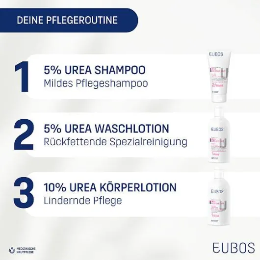 Eubos Trockene Haut Urea 5 % Shampoo 200 ml