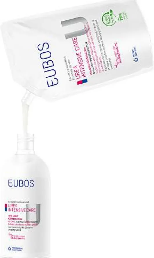 Eubos Urea Intensive Care 10 % Körperlotion 400 ml Nachfüllbeutel