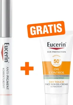 Eucerin Anti-Pigment Korrekturstift 1 Stück + gratis Sun Gel-Creme Oil Control 20 ml