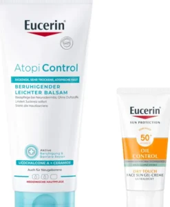 Eucerin AtopiControl Balsam 200 ml + gratis Eucerin Sun Gel-Creme Oil Control 20 ml