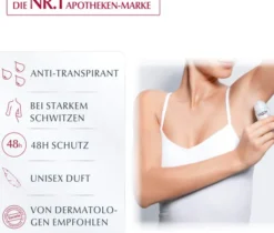 Eucerin Deodorant Antitranspirant Roll On 48h 50 ml Flüssigkeit