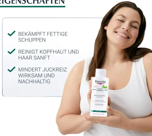 Eucerin DermoCapillaire Anti-Schuppen Gel Shampoo 2 x 250 ml