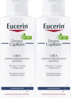 Eucerin DermoCapillaire Urea kopfhautberuhigendes Shampoo 2 x 250 ml