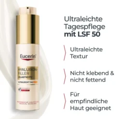 Eucerin Hyaluron-Filler + Elasticity Ultraleicht Tag LSF50 50 ml Creme
