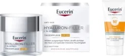 Eucerin Hyaluron Filler Tagespflege LSF30 50 ml Creme + gratis Eucerin Sun Gel-Creme Oil Control 20 ml