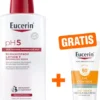 Eucerin pH5 Lotion F m.Pumpe 400ml + gratis Eucerin Sun Gel-Creme Oil Control 20 ml