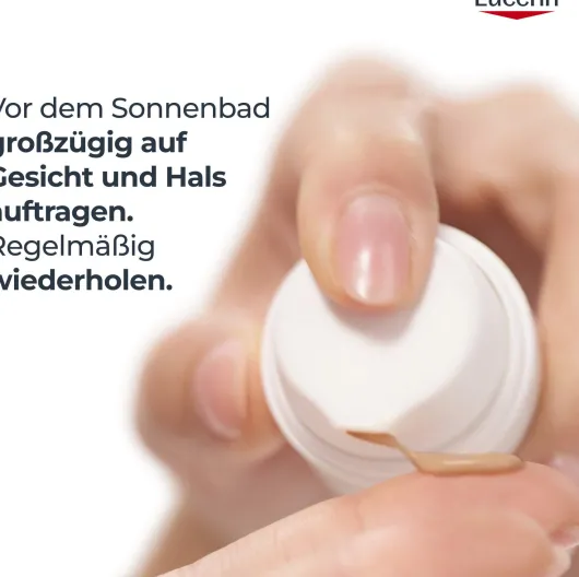 Eucerin Sun Oil Control Face Fluid Getönt (Mittel) LSF 50+ 50 ml