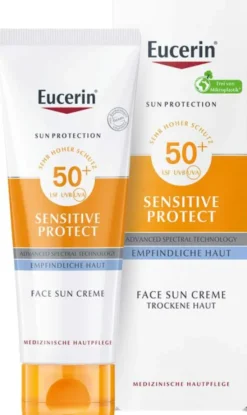 Eucerin Sun Sensitive Protect Face LSF 50+ 50 ml Creme