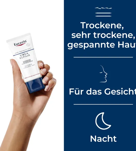Eucerin UreaRepair Nacht Gesichtscreme 5% 50 ml