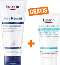 Eucerin UreaRepair Plus Lotion 5% 400 ml + gratis AtopiControl Hydro-Lotion 20 ml