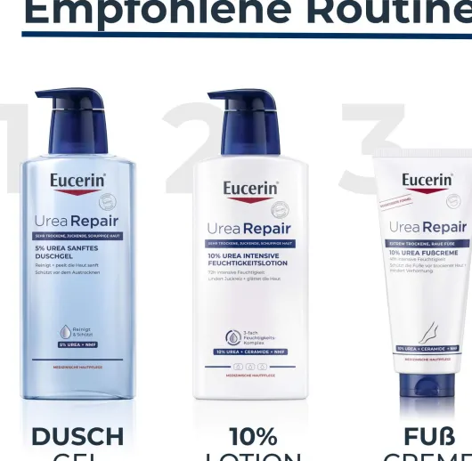 Eucerin UreaRepair 10 % Urea Fußcreme 100 ml