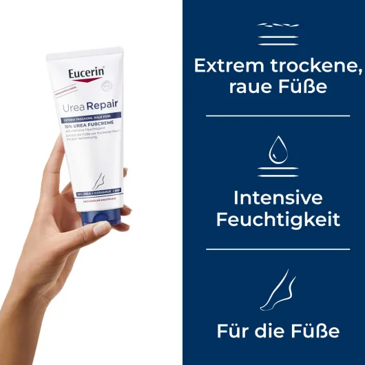 Eucerin UreaRepair 10 % Urea Fußcreme 100 ml