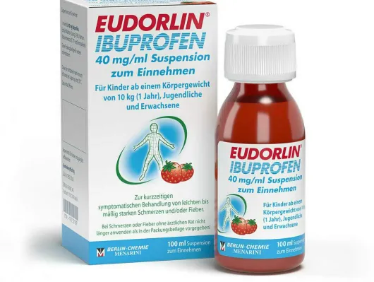 Eudorlin Ibuprofen 40 mg je ml 100 ml Suspension