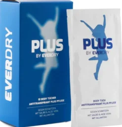 Everdry Antitranspirant Body Plus 10 Pflege Tücher