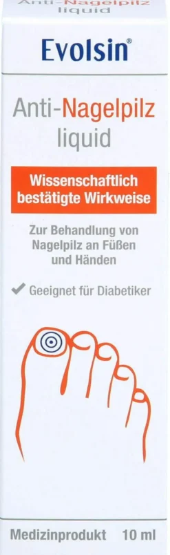 Evolsin Anti-Nagelpilz Liquid 10 ml