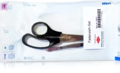 Fadenzieh Set Steril Mit Schere und Pinzette 1 Stück