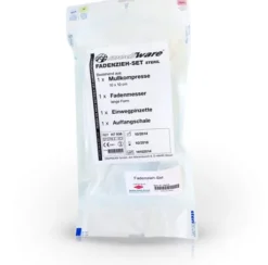Fadenzieh Set Steril Mit Trennmesser und Pinzette 1 Set