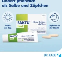 Faktu lind Hämorrhoidenzäpfchen 25 Stück